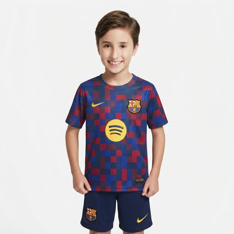 Kit Enfant Barcelone Avant-Match 2026/27