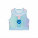 Barcelone Édition Spéciale Rose et Bleue 2025/26 Femme Crop Top