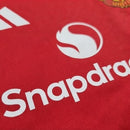 Manchester United Domicile 2025/26 Femme Crop Top
