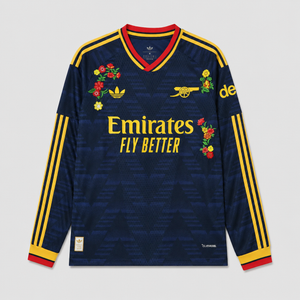 Arsenal Brodé Extérieur 2026/27 · Manches Longues · Version Joueur