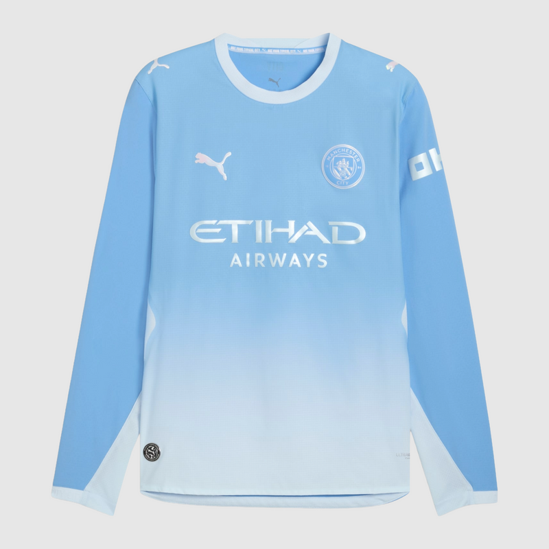 Manchester City Domicile 2026/27 Manches Longues Version Joueur