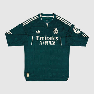 Real Madrid Extérieur 2026/27 · Manches Longues · Version Joueur