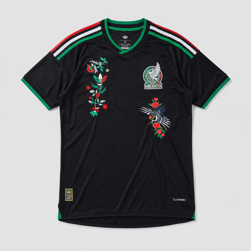Mexique Brodé Third 2026/27 Version Joueur