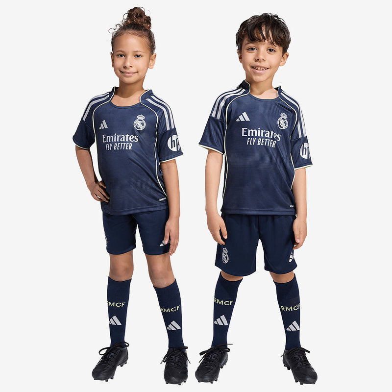 Kit Enfant Real Madrid Extérieur 2025/26