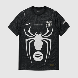 Barcelone Édition Spéciale Noire Spider-Man 2026/27 · Version Joueur