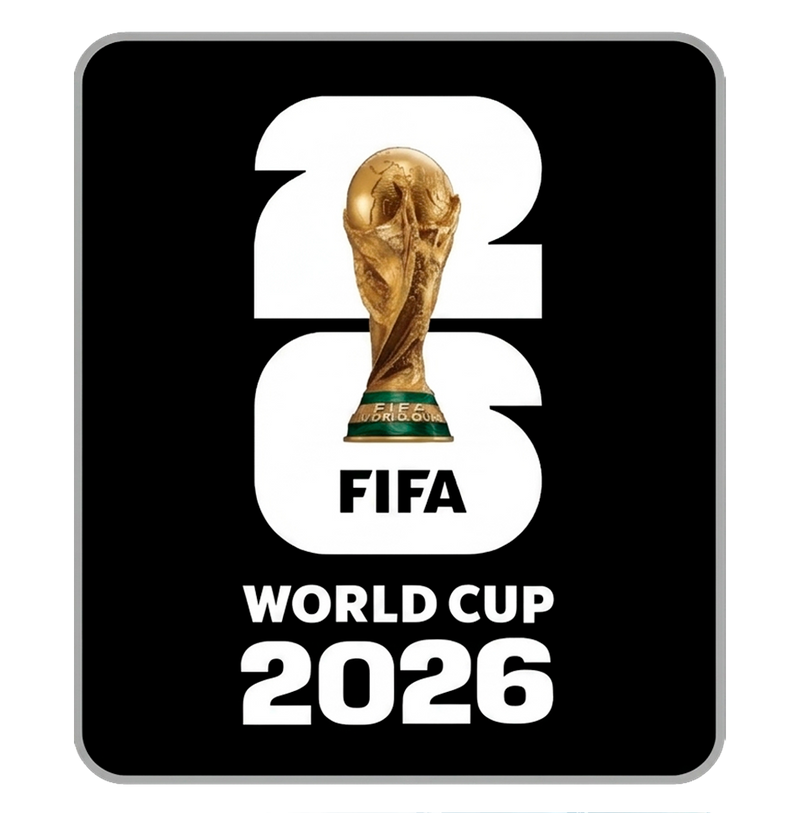 Patch Coupe du Monde 2026 Noir