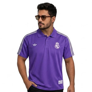 Real Madrid Polo violet 2025/26