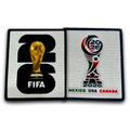 Patch Coupe du Monde 2026 · Lot de 2 (FIFA + pays hôtes)