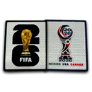 Patch Coupe du Monde 2026 Lot de 2 (FIFA + pays hôtes)